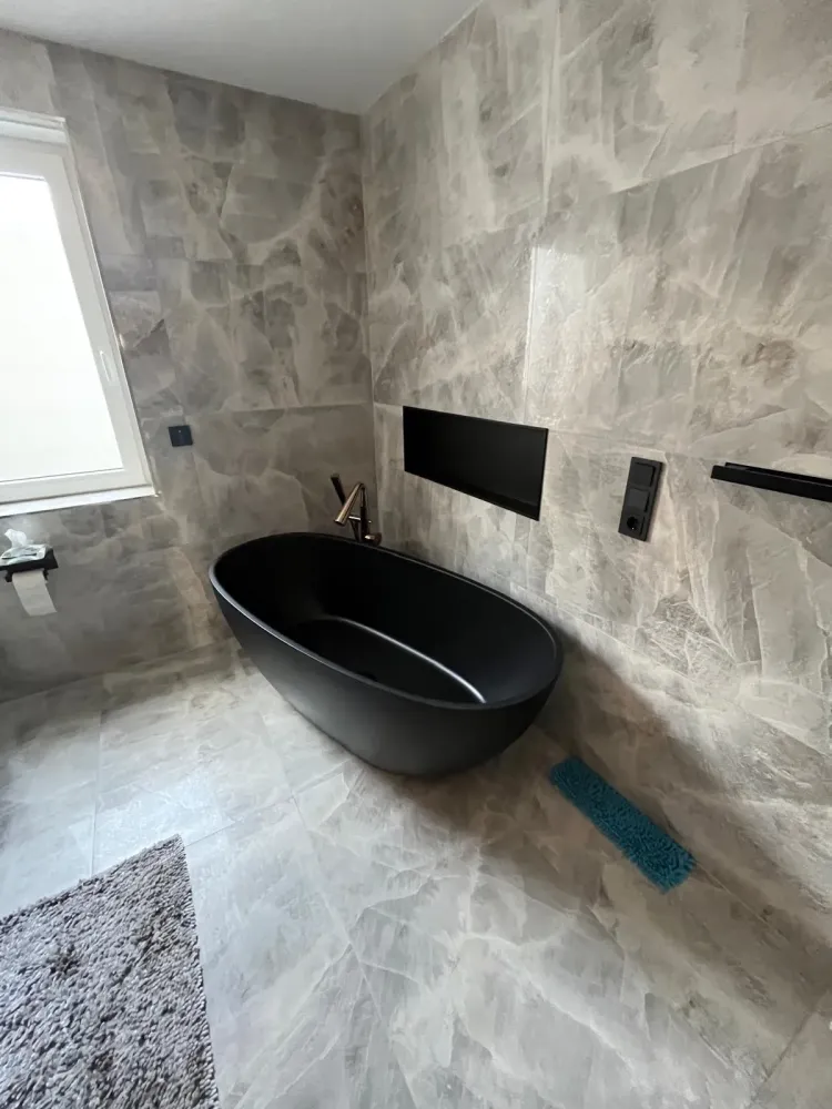 Baignoire noire